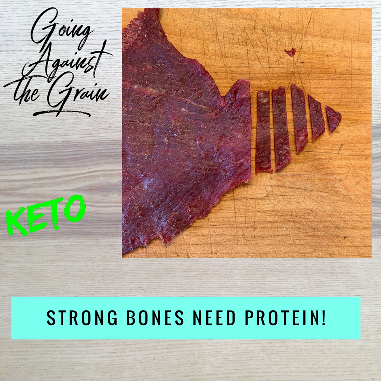 Strong Bones need protein